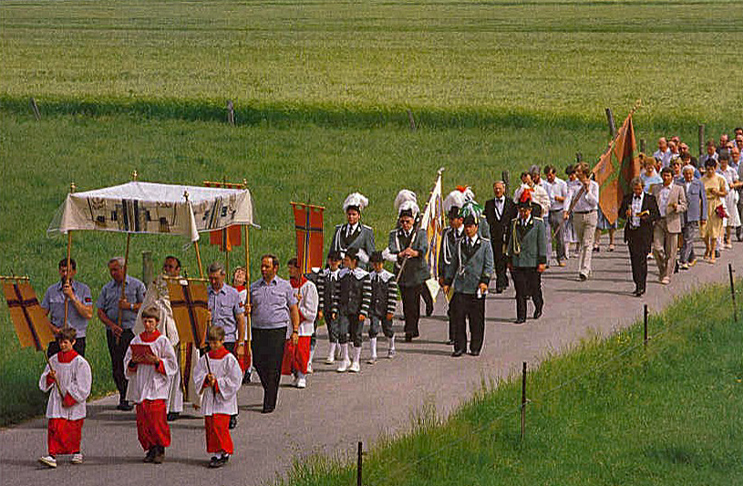 © © Bernhard Zabel | Bernhard Zabel | Fronleichnamsprozession um 2000