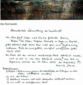 Michael Franke | Balken Kapitelshof