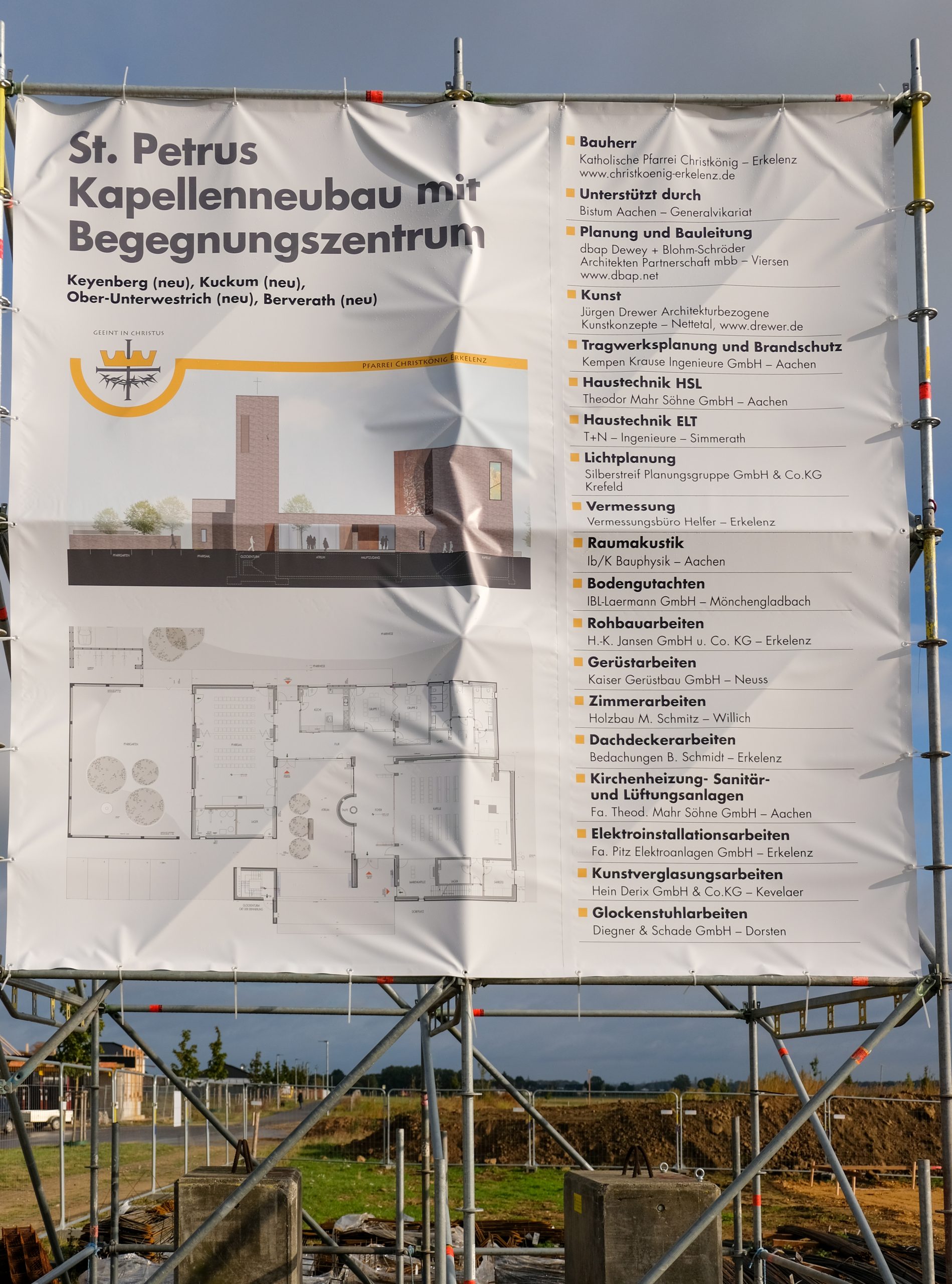 © Wolfgang Lothmann | Kapelle Keyenberg Bauschild