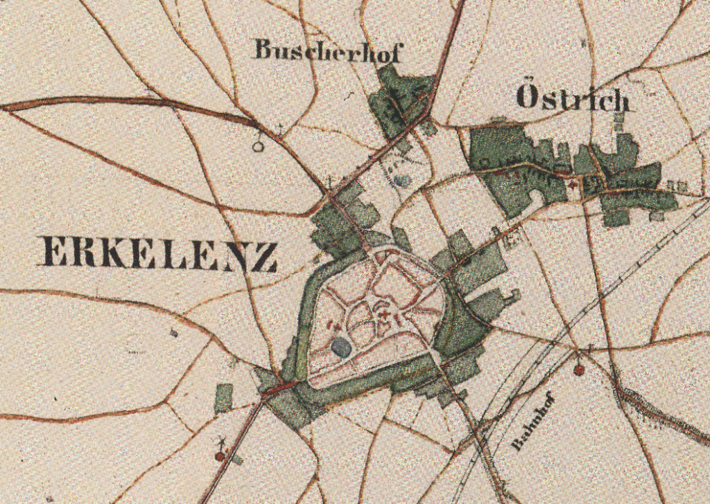 © Land NRW (2019)
Datenlizenz Deutschland – Tim-Online - Version 2.0 (www.govdata.de/dl-de/by-2-0) | Oestrich Preußische Karte 1836 - 1850