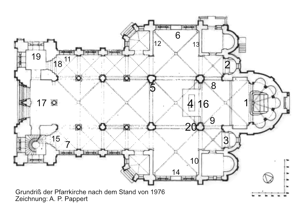© unbekannt | Wolfgang Lothmann | Grundriss Lambertus Immerath