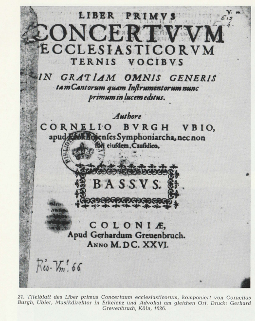 Musik aus den Erkelenzer Landen. Anhang