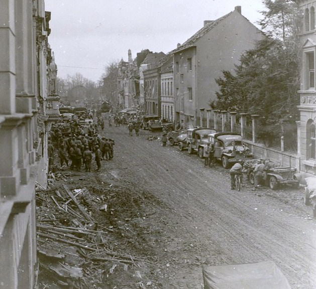 © Archiv Heimatverein | unbekannt | Einmarsch der Allierten Truppen