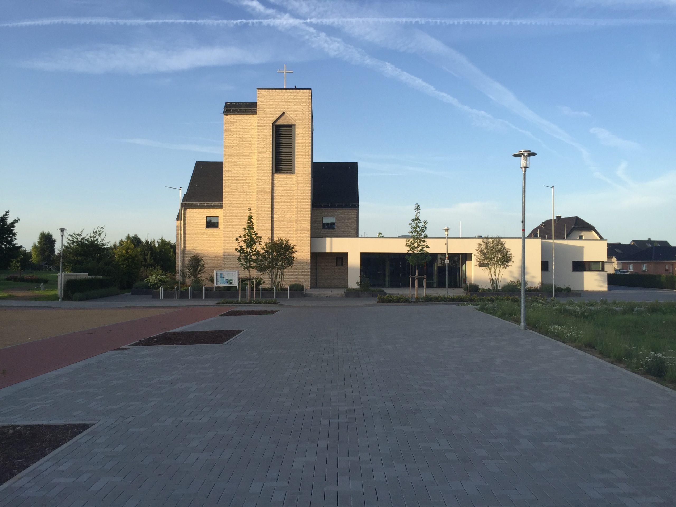 © Architekten Klomp und Küppers | Kapelle Immerath (neu) Nordansicht