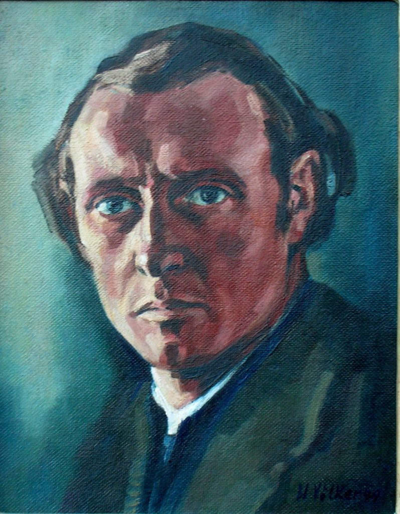 © Will Vöker Archiv | Picasa | Selbstporträt Will Völker, 1949