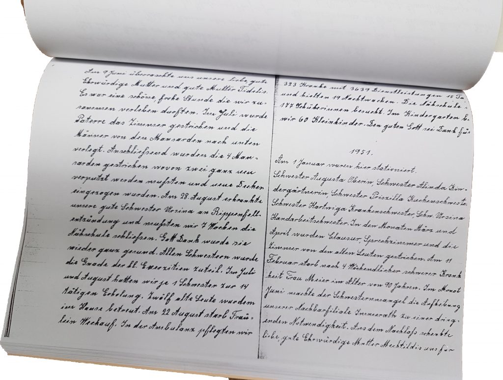 © Rita Hündgen | Chronik Schwestern Kückhoven 1950/1