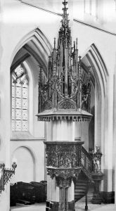 © Heimatverein ERK | Bernd Finken | Kanzel-St.-Lambertus-bis-1945-bearb