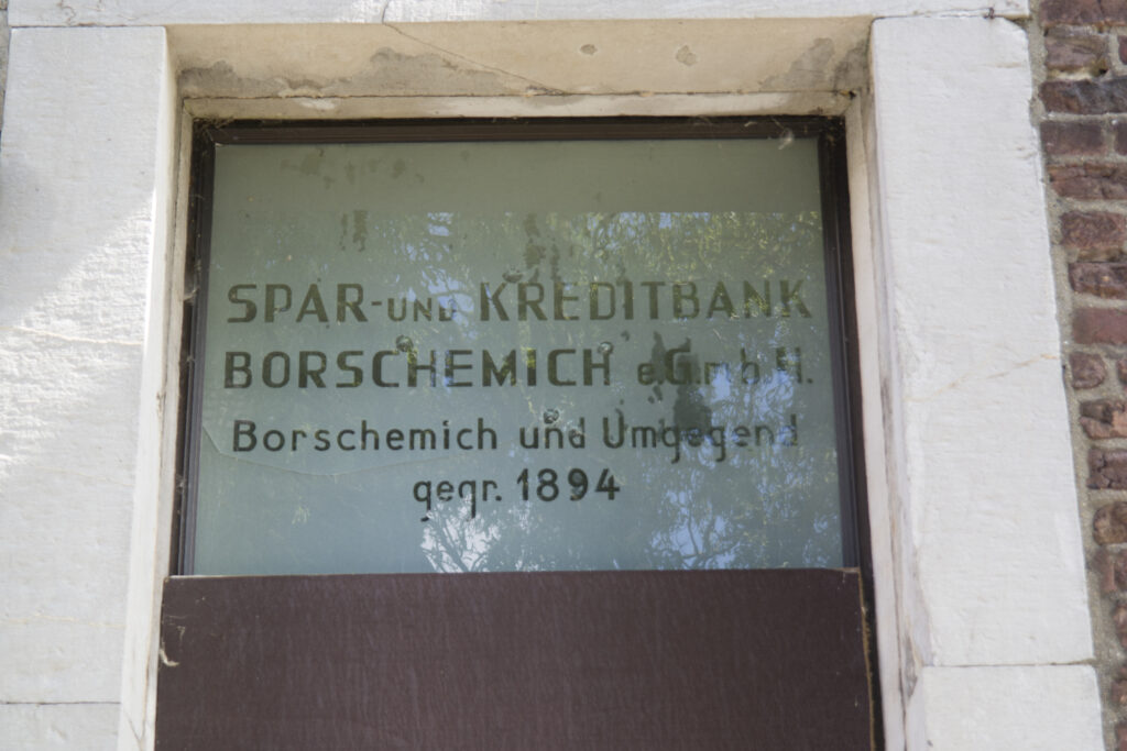 © Heinz Nieveler | Türinschrift kurz vor Abriss 2015