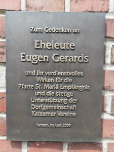 © R.R.P. | Recker-Proprenter | Bronzetafel