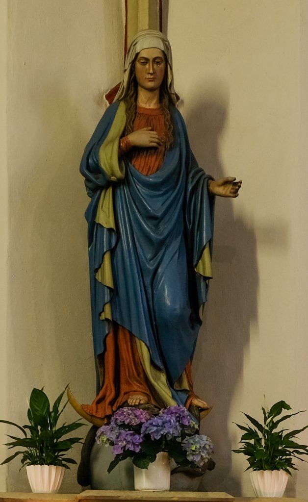 © Wolfgang Lothmann | Marienstatue auf Seitenaltar