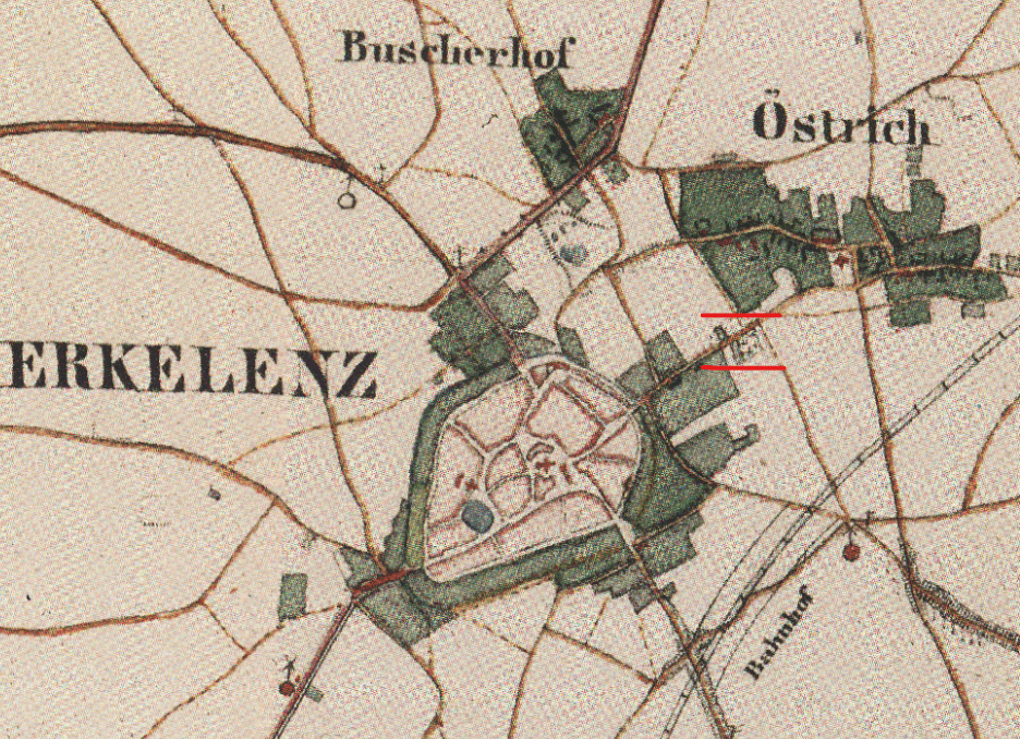 © Land NRW | Günther Merkens | Lage Alter Friedhof