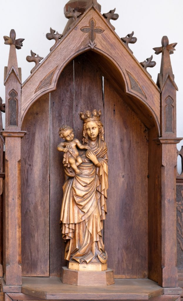 © Wolfgang Lothmann | Marienkapelle Houverath Maria mit Kind