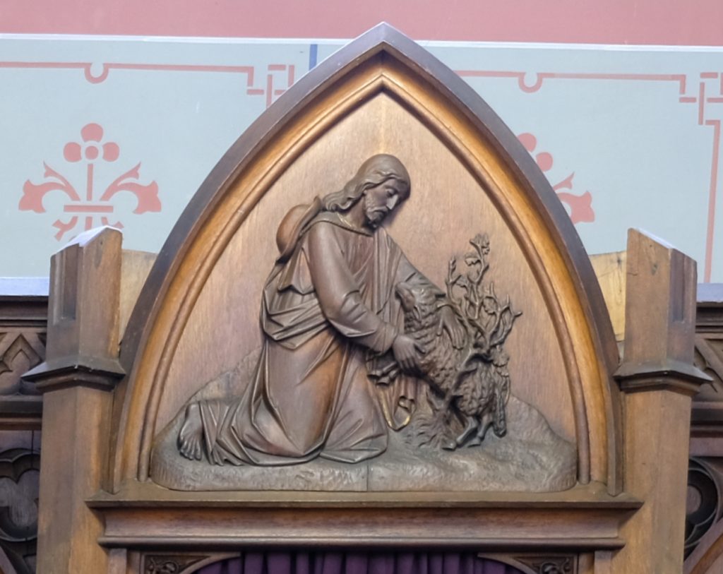 © Wolfgang Lothmann | Relief verirrtes Schaf