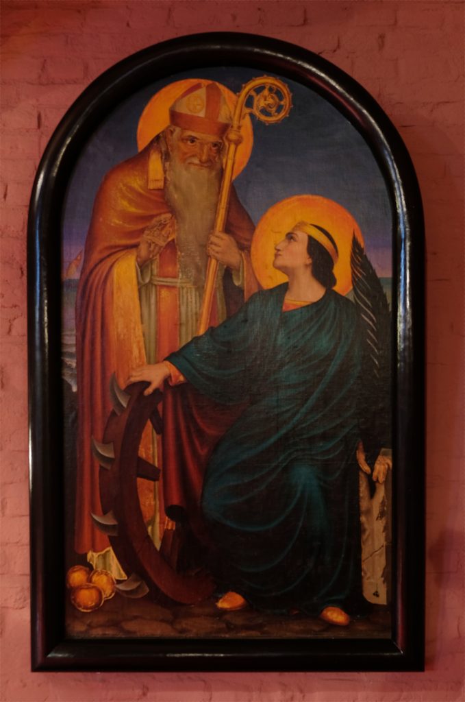 © Wolfgang Lothmann | Ölgemälde Nikolaus und Katharina