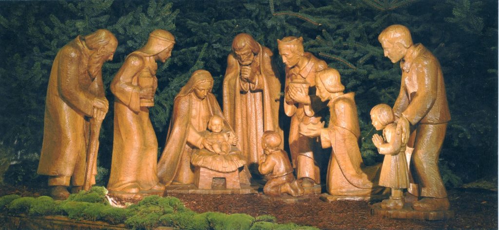 © Archiv Heimatverein der Erkelenzer Lande | Haak_FX_Krippenfiguren_ERK_Postkarte