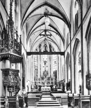 © Stadtarchiv Erkelenz | unbekannt | Lambertus-innen-1900