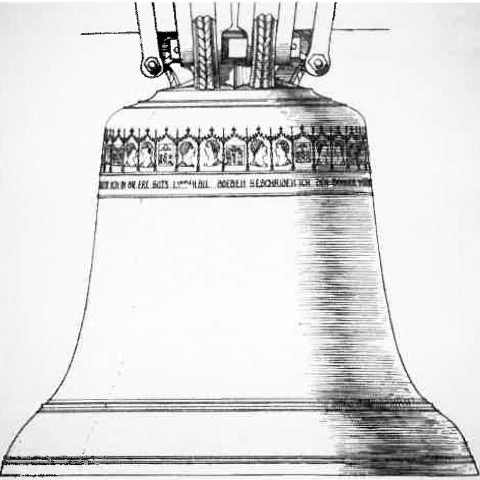 © Pfarrarchiv Erkelenz | Marienglocke Zeichnung-1