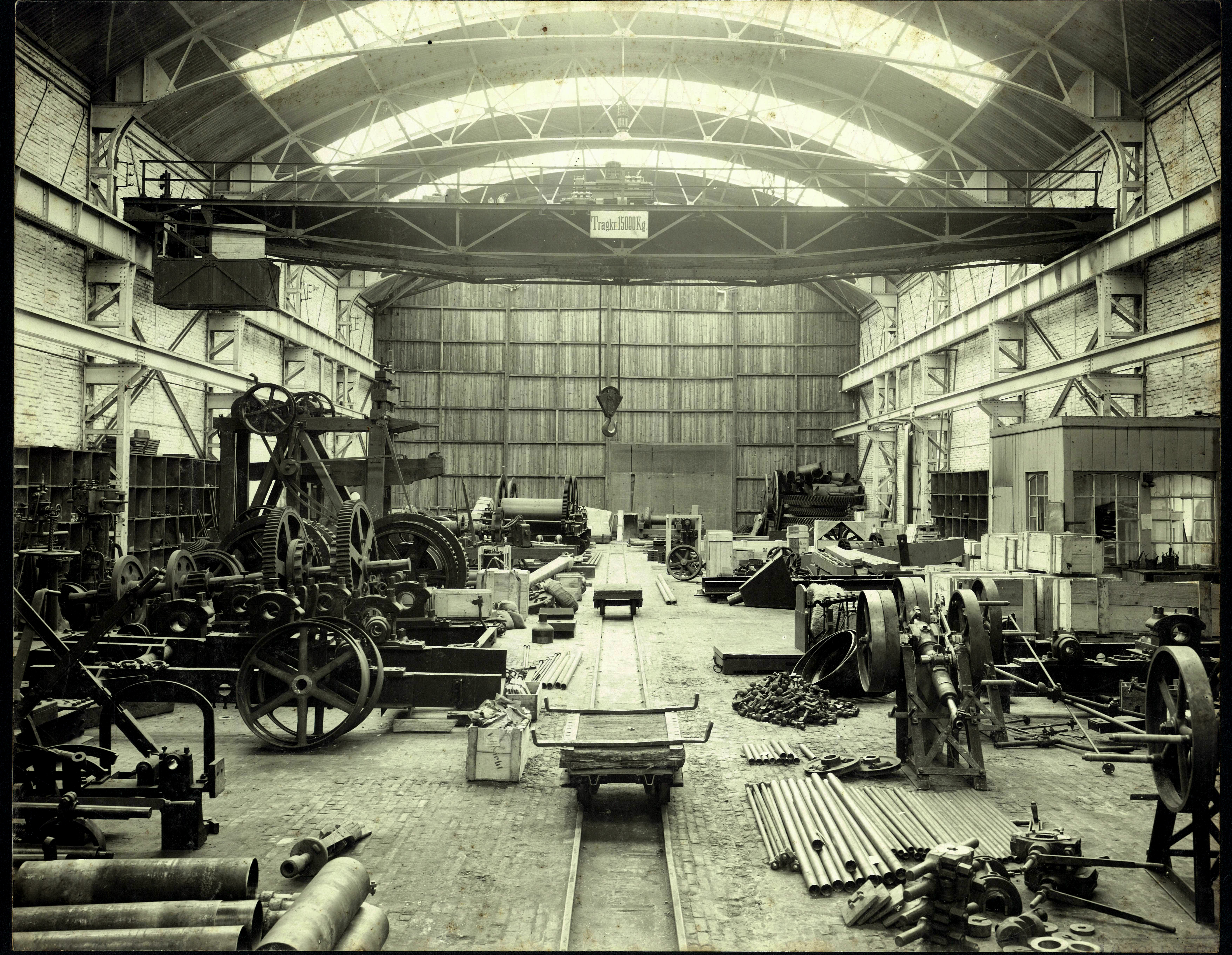 © Archiv Stadt Erkelenz | -Fabrikhalle