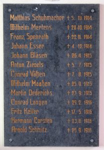 © Wolfgang Lothmann | Gefallene-1-Weltkrieg