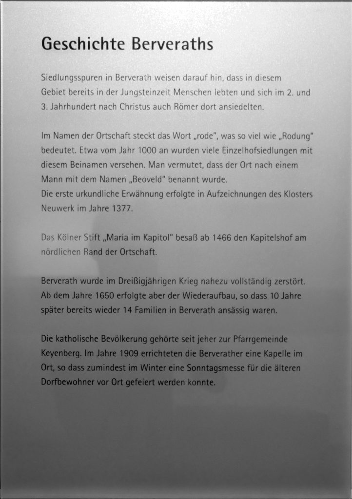 © Wolfgang Lothmann | Tafel-Berverath