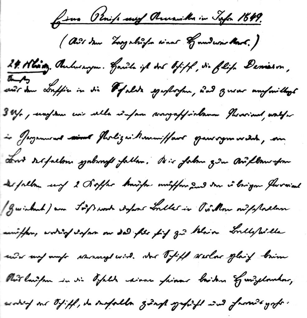 © Heimatverein der Erkelenzer Lande e. V. | Heinrich Clemens | Heinrich Clemens Tagebuch-Anfang