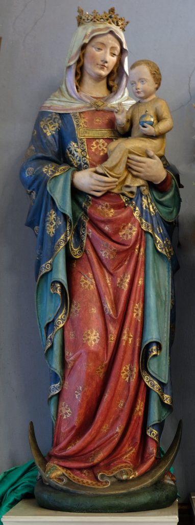 © Wolfgang Lothmann | Marienstatue, Figar auf Seitenaltar