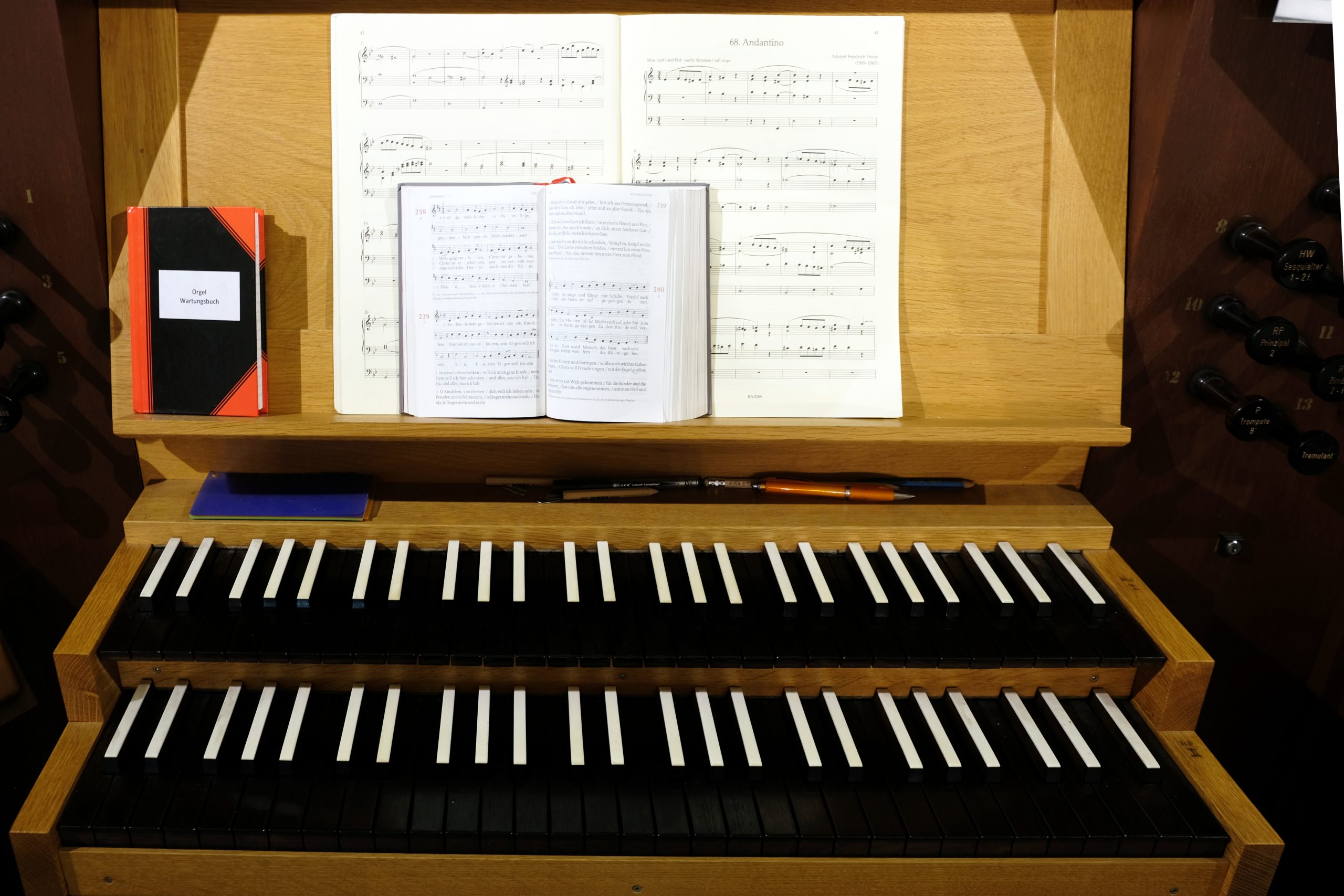 © Wolfgang Lothmann | Orgelmanuale