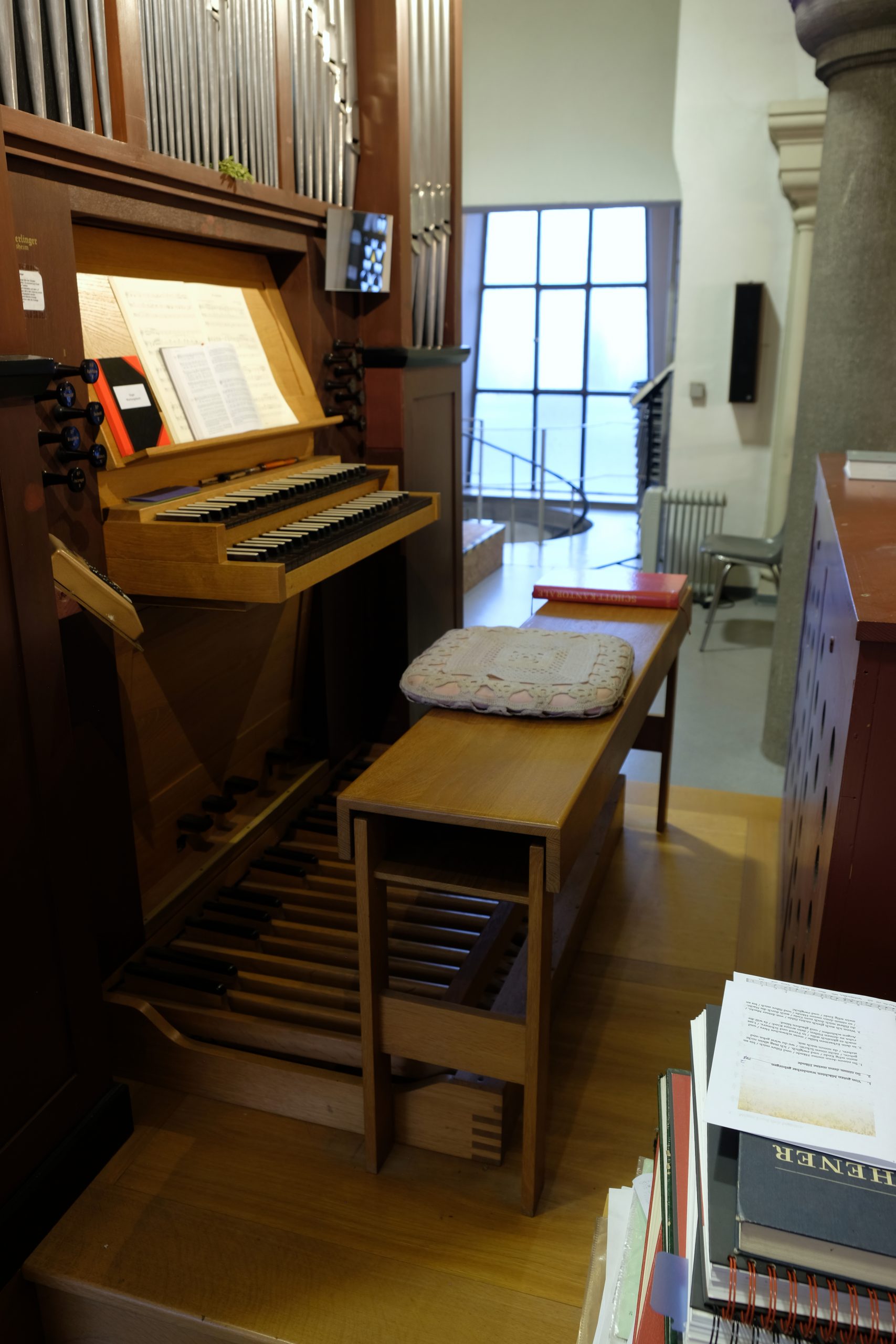 © Wolfgang Lothmann | Orgeltisch