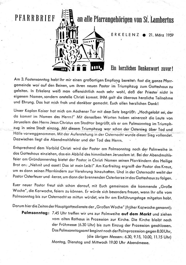 © Agnes Borgs | Wiggers Pfarrbrief Nachfolger