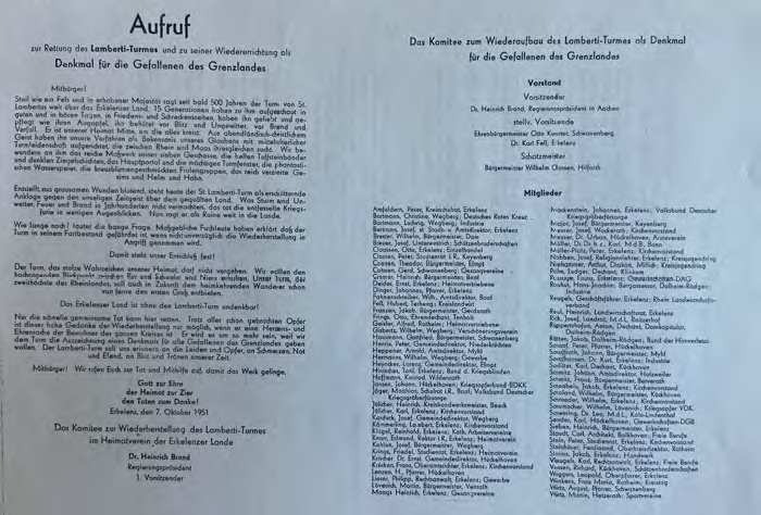 © Heimatverein der Erkelenzer Lande e. V. | unbekannt | Spendenaufruf