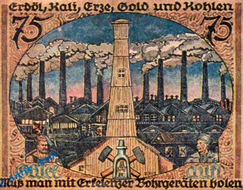 © Heimatverein der Erkelenzer Lande e. V. | Günther Merkens | Notgeld Bohrgeräte