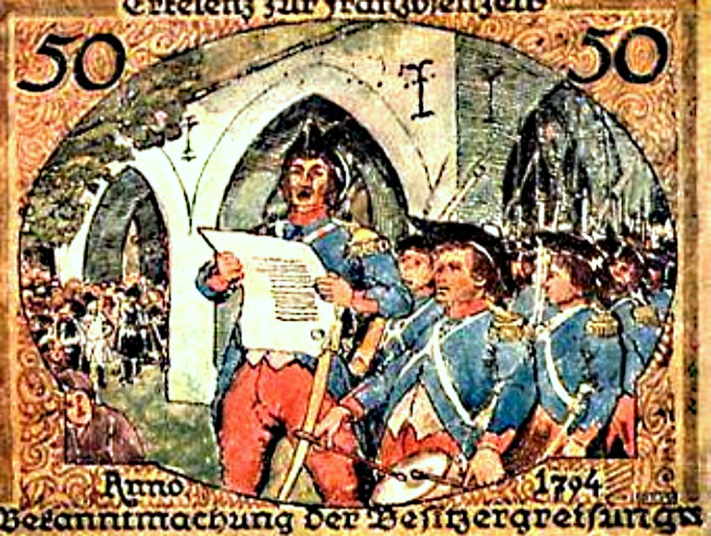 © Heimatverein der Erkelenzer Lande e. V. | Günther Merkens | Notgeld Franzosenzeit