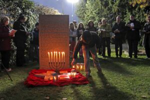 Jürgen Laaser | Jüdischer Friedhof Gedenkfeier