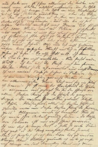 © Archiv Heimatverein | Brief vom 24. September 1907 (Seite 1)