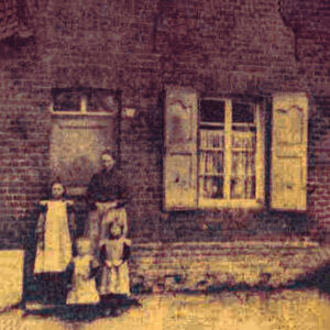 © Archiv Heimatverein | Das Geburtshaus von Pater Leo Heinrichs in Oestrich