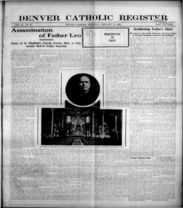 Dencer Catholic Register Leo Heinrichs