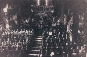 © Denver Catholic Magazine | St.-Elizabeth-of-Hungary-Fr.-Heinrichs-funeral-1908-DCR