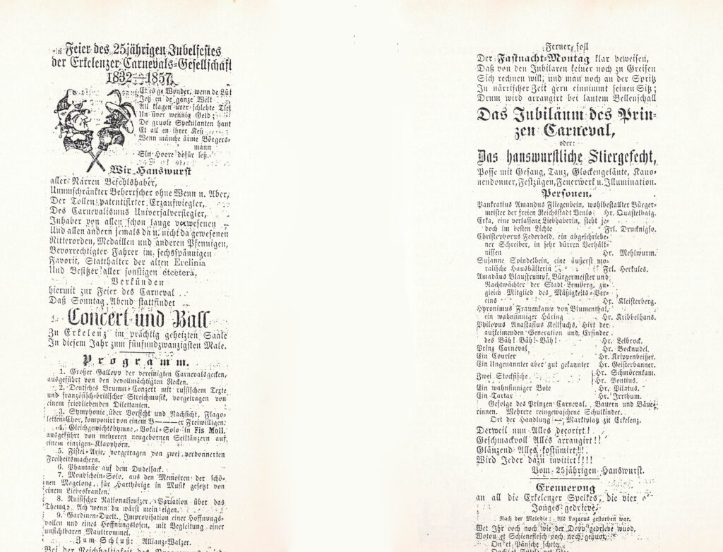 © Stadtarchiv Erkelenz | Erkelenzer Kreisblatt | Erkelenzer Kreisblatt 1857