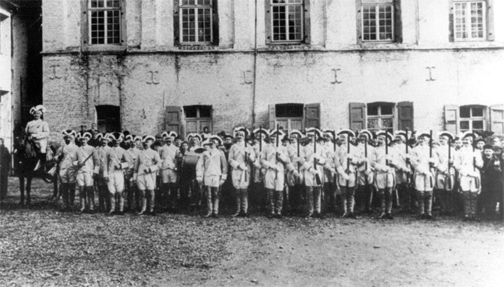 © EKV | unbekannt | Funkengarde um 1890