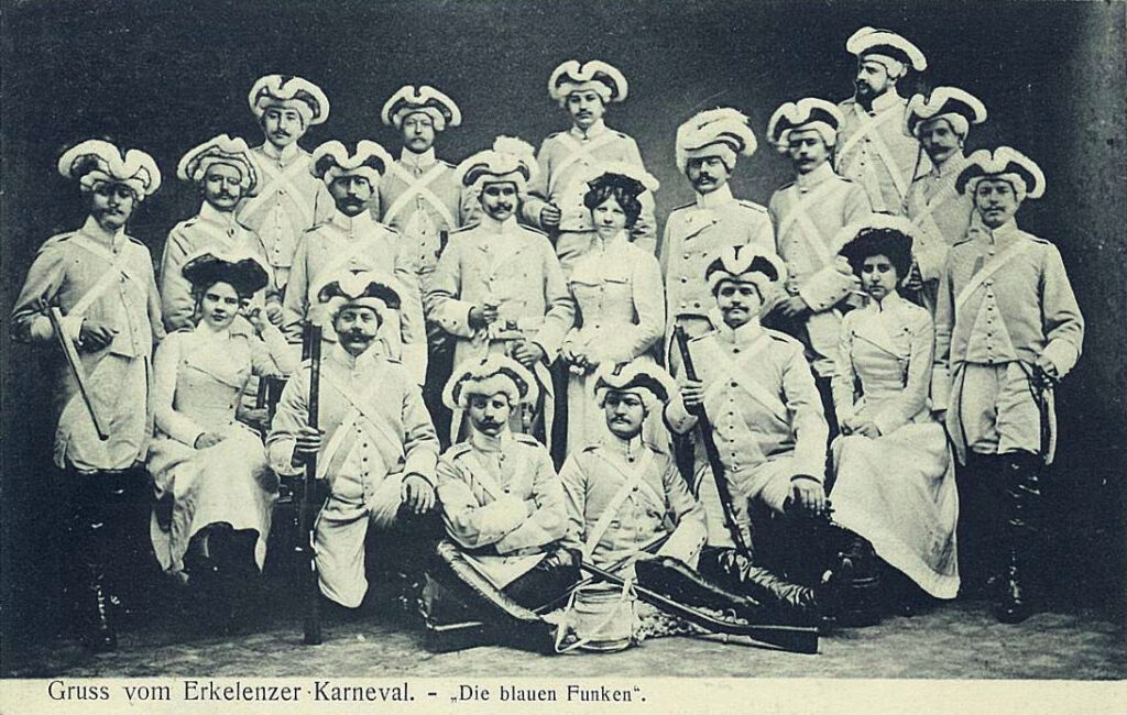 © EKV | unbekannt | Blaue Funken um 1900