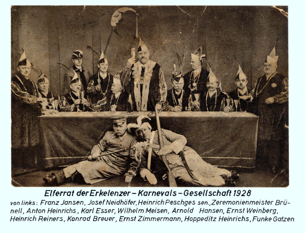 © Stadtarchiv Erkelenz | unbekannt | 1928 Elferrat