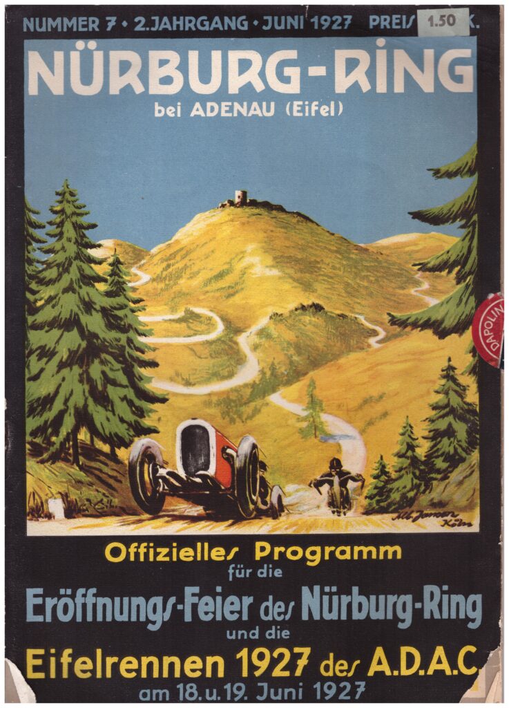 Nürburg-Ring Heft Nr.: 7/ 2.Jahrgang Juni 1927