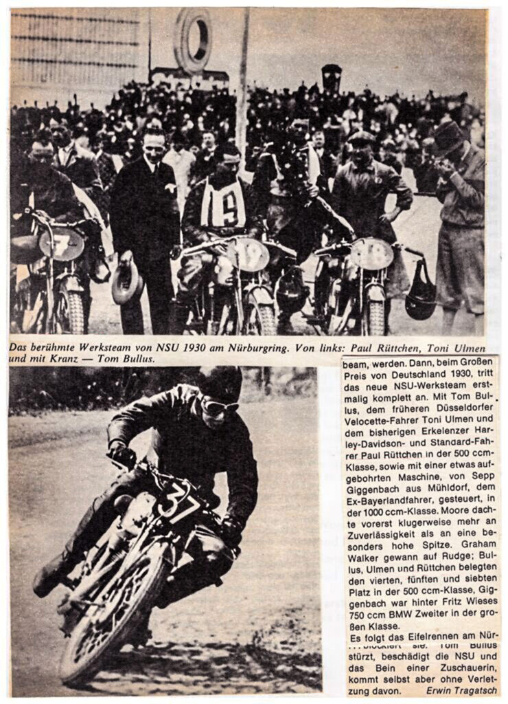 Erwin Tragatsch | Veteranen