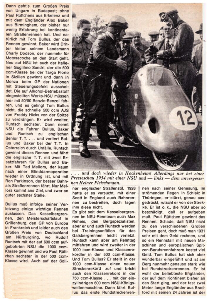 Erwin Tragatsch | Veteranen