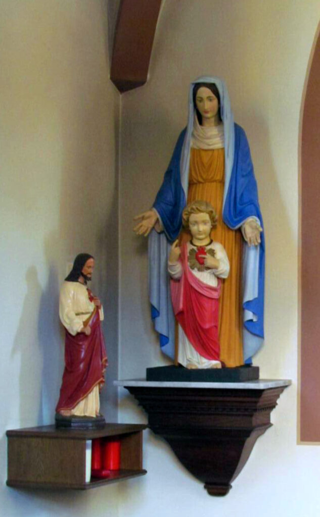 © Bernd Limburg | Maria und Jesusknabe, Herz Jesu