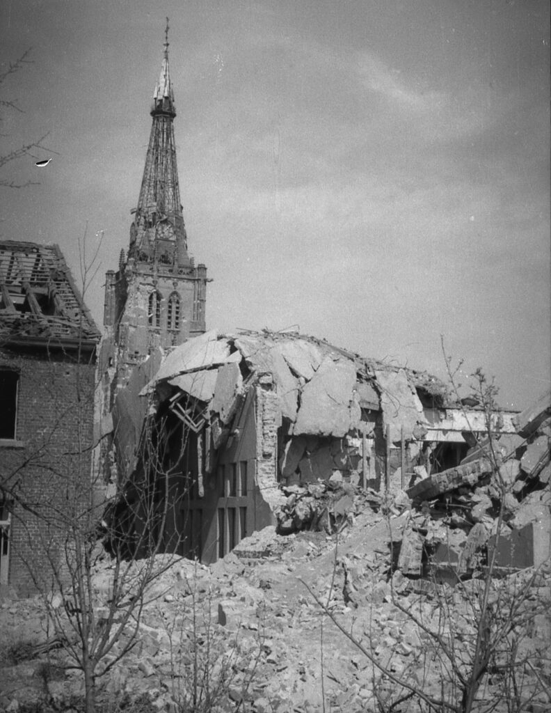 © Archiv Heimatverein | Hermann Schwingens | Blick auf Lambertiturm