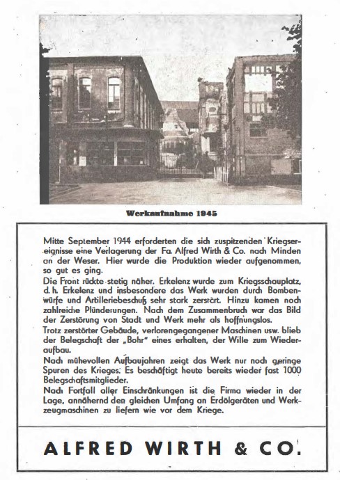 © Archiv Heimatverein | Anzeige Firma Wirth