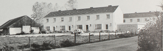 © Archiv Heimatverein | unbekannt | Erste Häuser am Buscherkamp