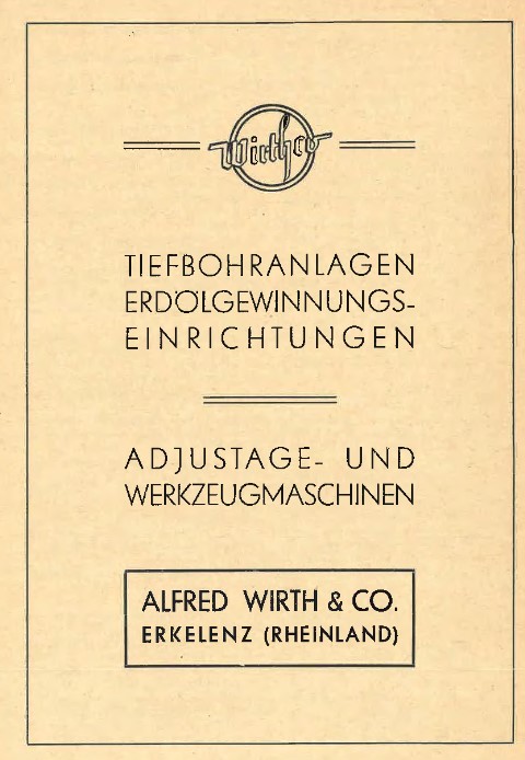 © Archiv Heimatverein | Anzeige Firma Wirth