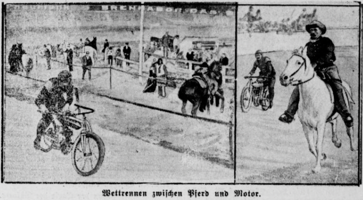 © Lüdenscheid Tageblatt 30. 06. 1913 | Wild-West-Truppe Texas Tex